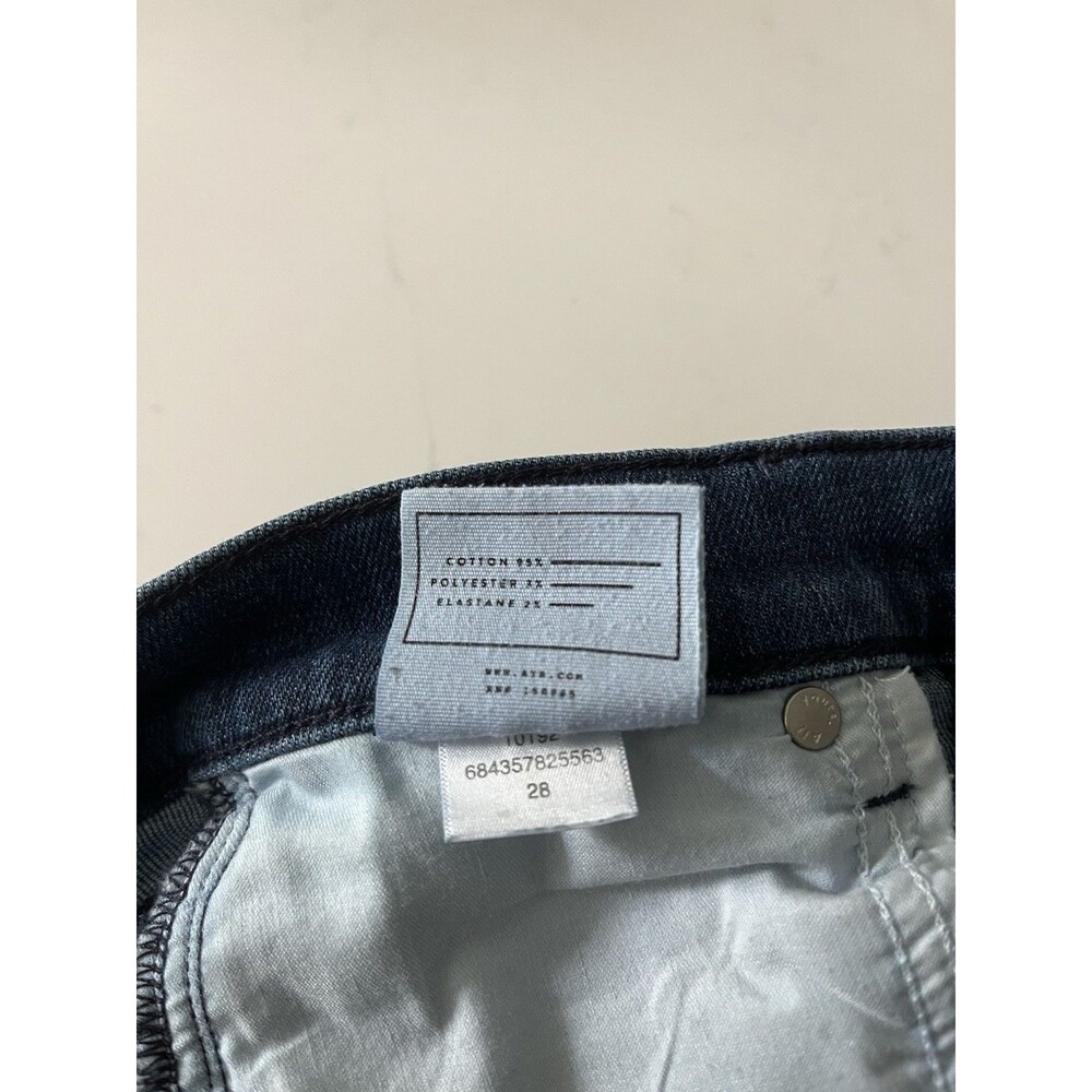 AYR “The Pop” Straight High Rise Stretch Blue Jeans Size 28 - Picture 6 of 8